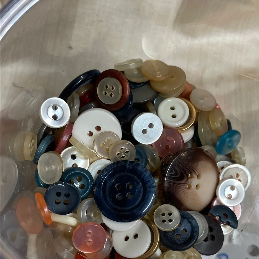 Assorted Button Collection for Arts & Crafts